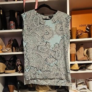 The Limited Paisley Print Sleeveless Top